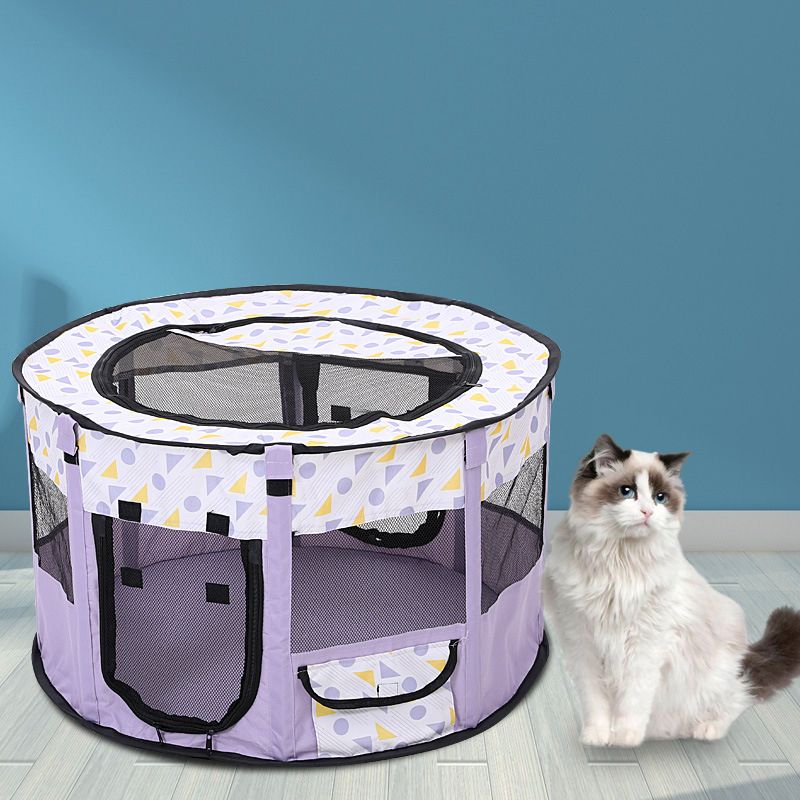 Purple(Geometric Pattern)